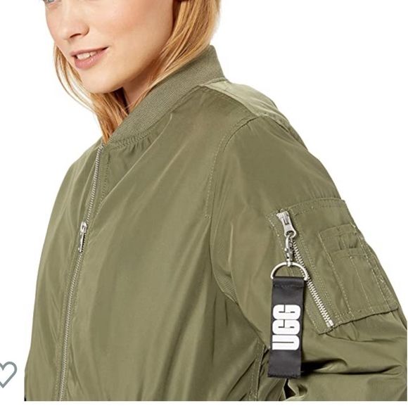 NWT UGG Frances Oversized Bomber Jacket - S - Picture 5 of 14